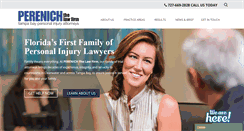 Desktop Screenshot of perenichlaw.com